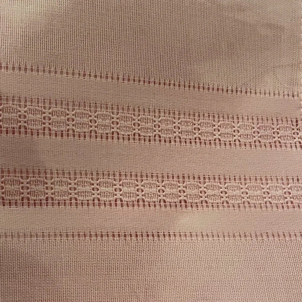 Vintage Sleater Tablecloth Pink Square 52x52 No-Iron Made USA Courtrai Style New